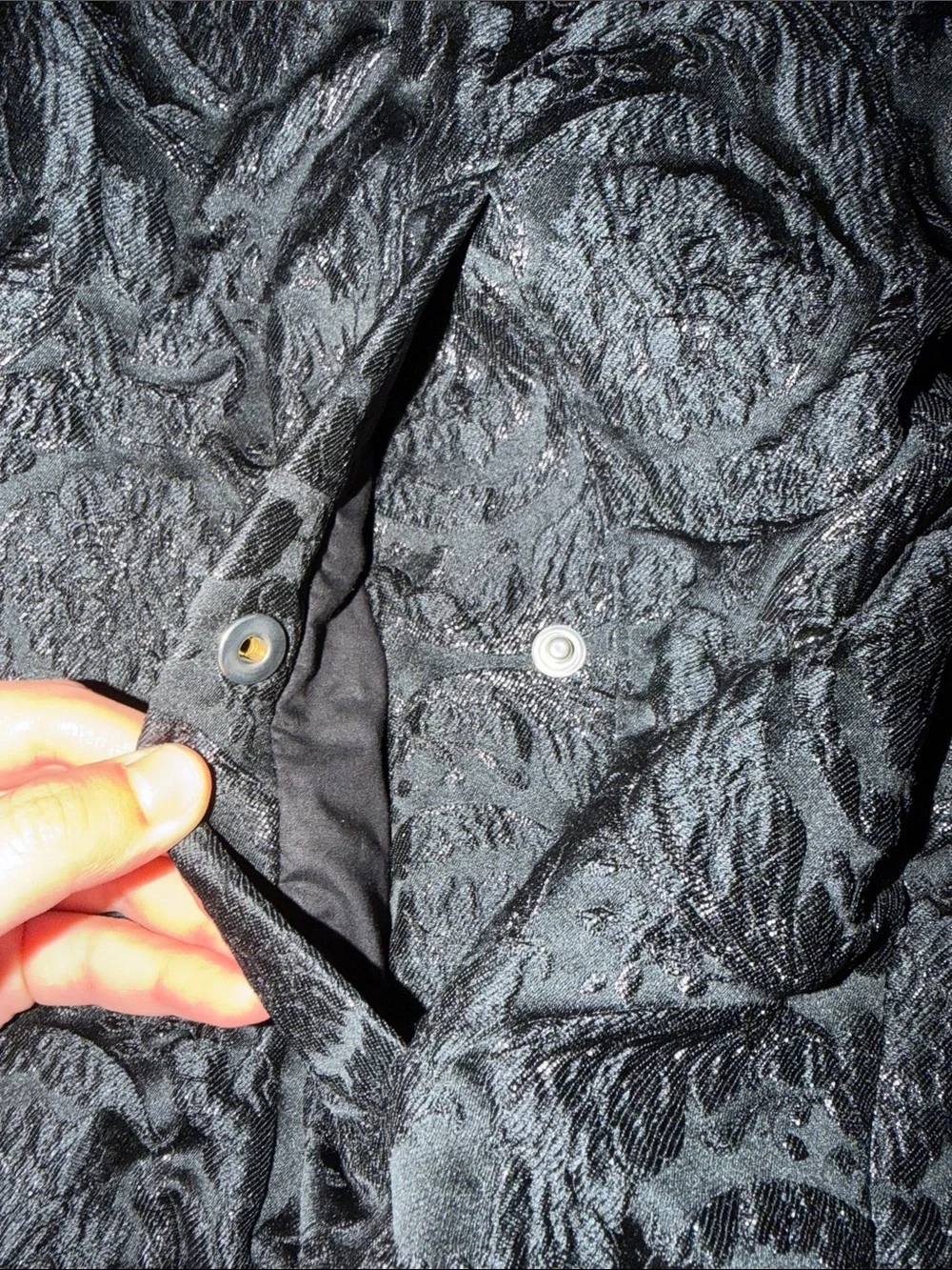 Authentic Versace Baroque Cloquet Bomber Jacket size 48